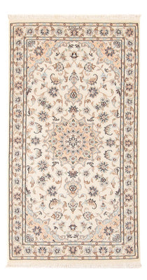 Tapis persan - Nain - Premium - 136 x 75 cm - crème