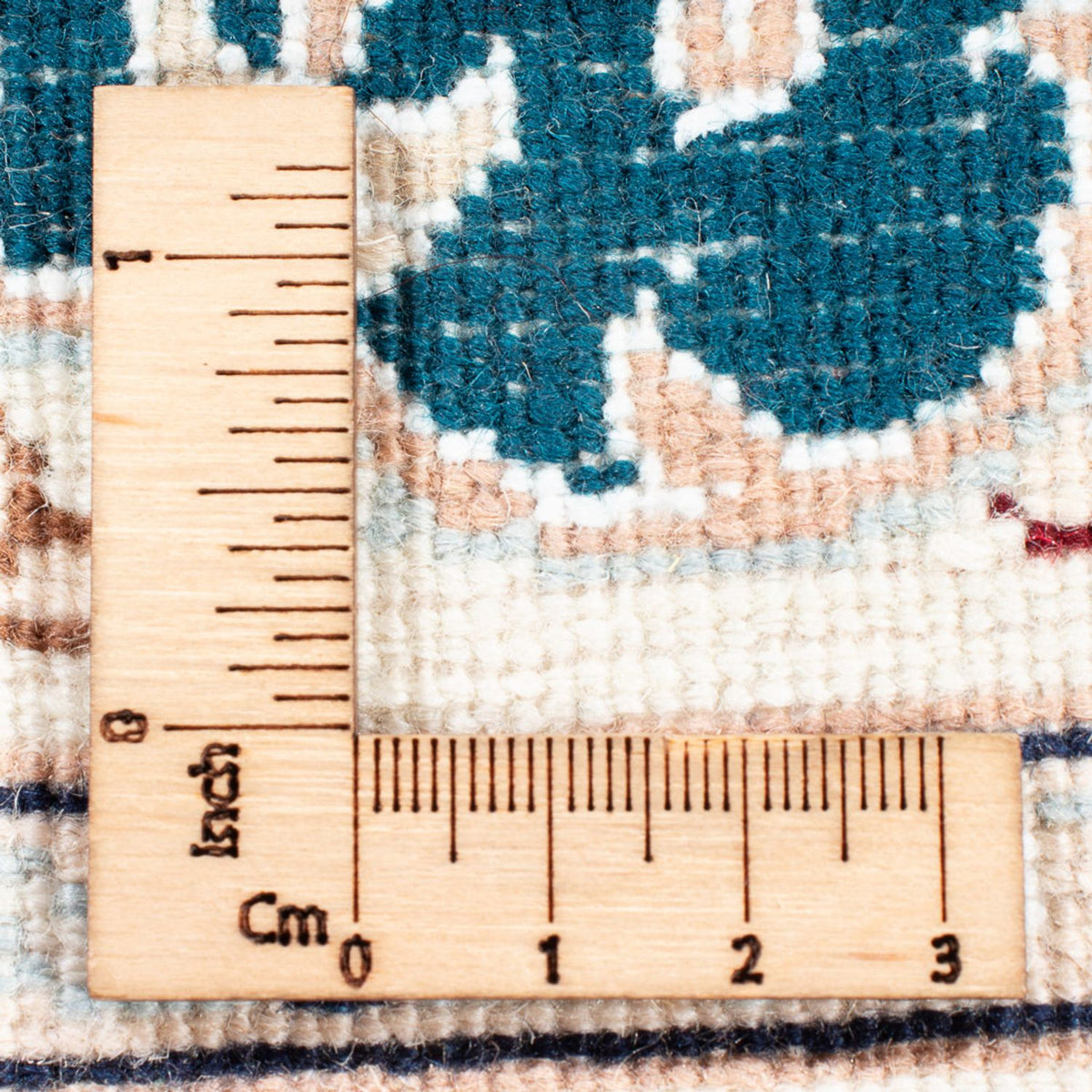 Tapis persan - Nain - Premium - 117 x 80 cm - vert foncé