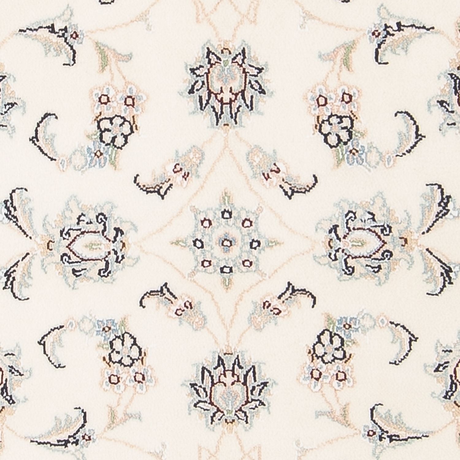 Tapis persan - Nain - Premium - 120 x 80 cm - crème