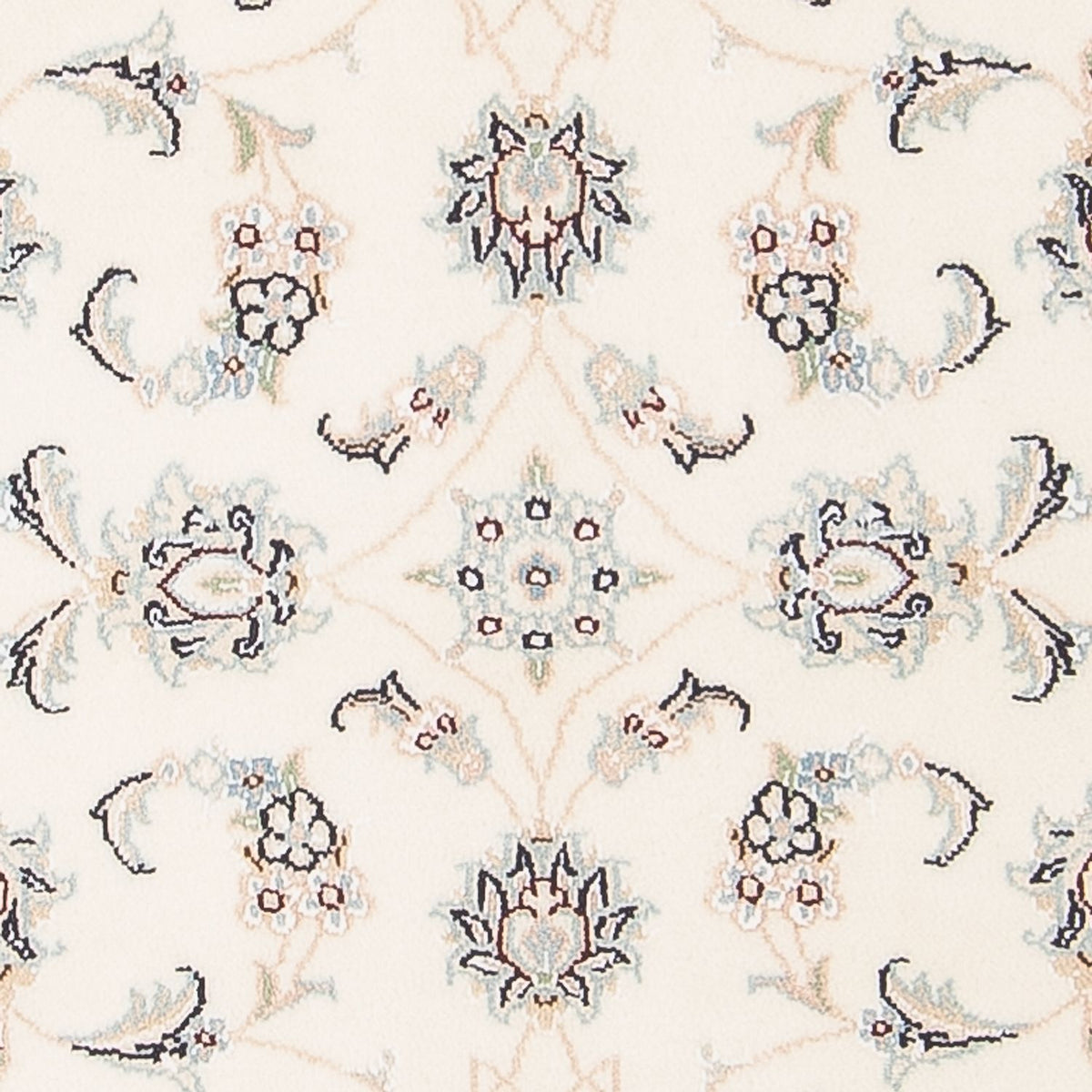 Tapis persan - Nain - Premium - 120 x 80 cm - crème