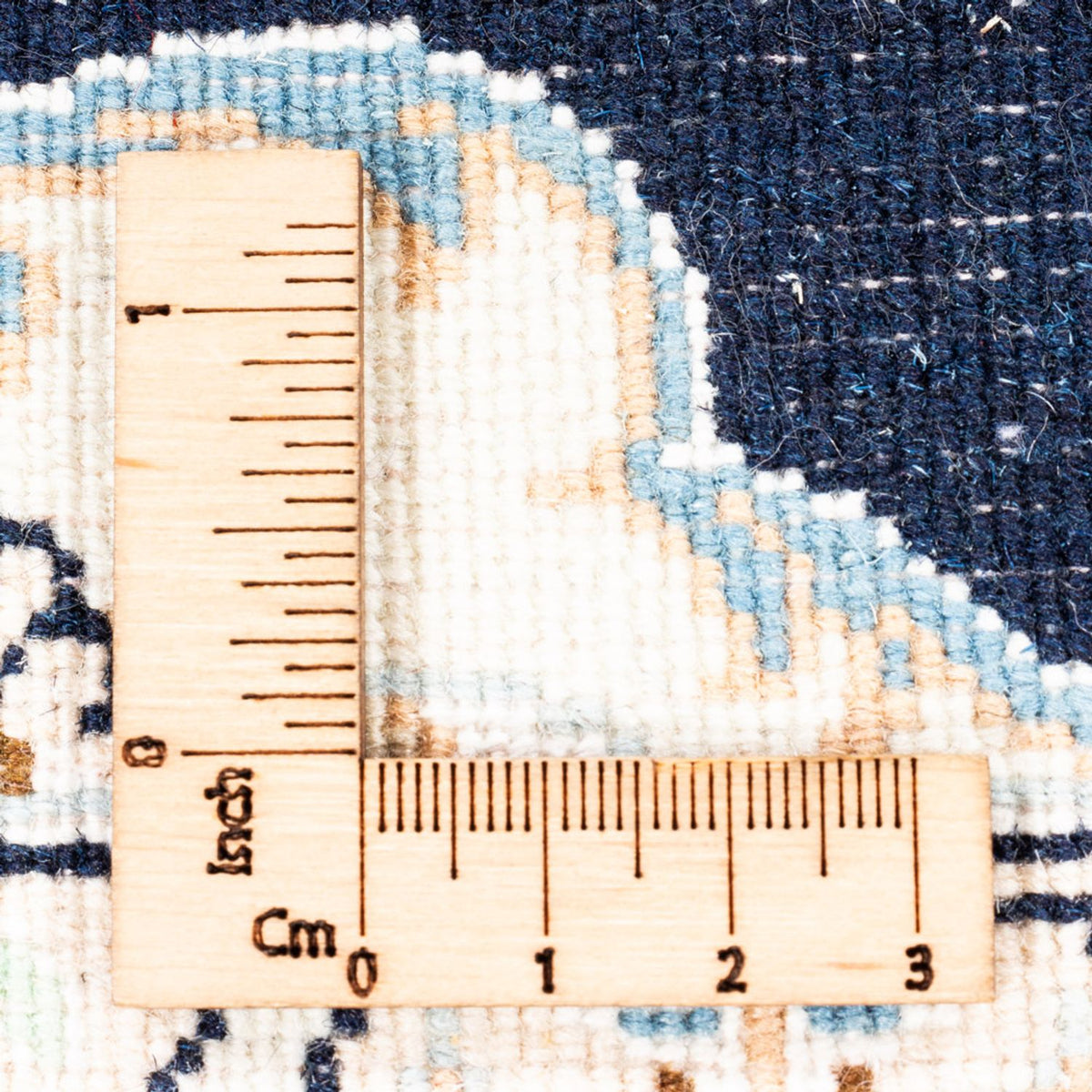 Tapis persan - Nain - Premium - 158 x 109 cm - bleu foncé