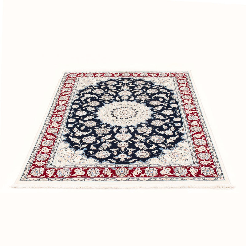 Tapis persan - Nain - Royal - 158 x 108 cm - bleu foncé