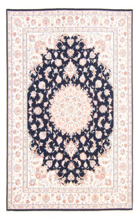 Tapis persan - Tabriz - Royal - 245 x 167 cm - bleu foncé