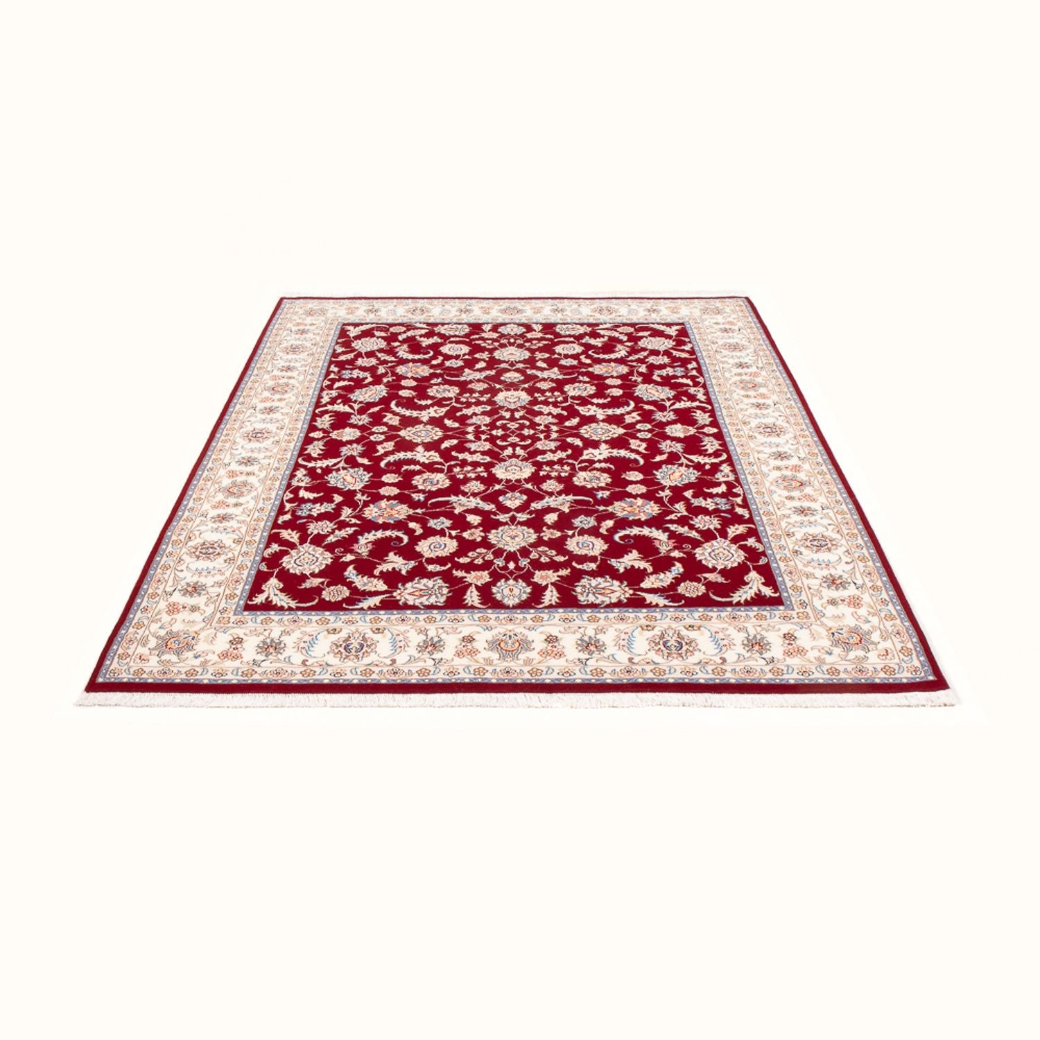 Tapis persan - Tabriz - Royal - 203 x 150 cm - rouge