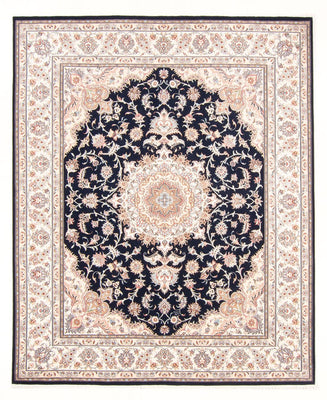 Tapis persan - Tabriz - Royal - 250 x 200 cm - bleu foncé