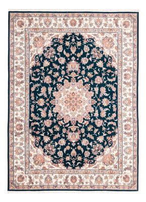 Tapis persan - Tabriz - Royal - 235 x 168 cm - vert foncé