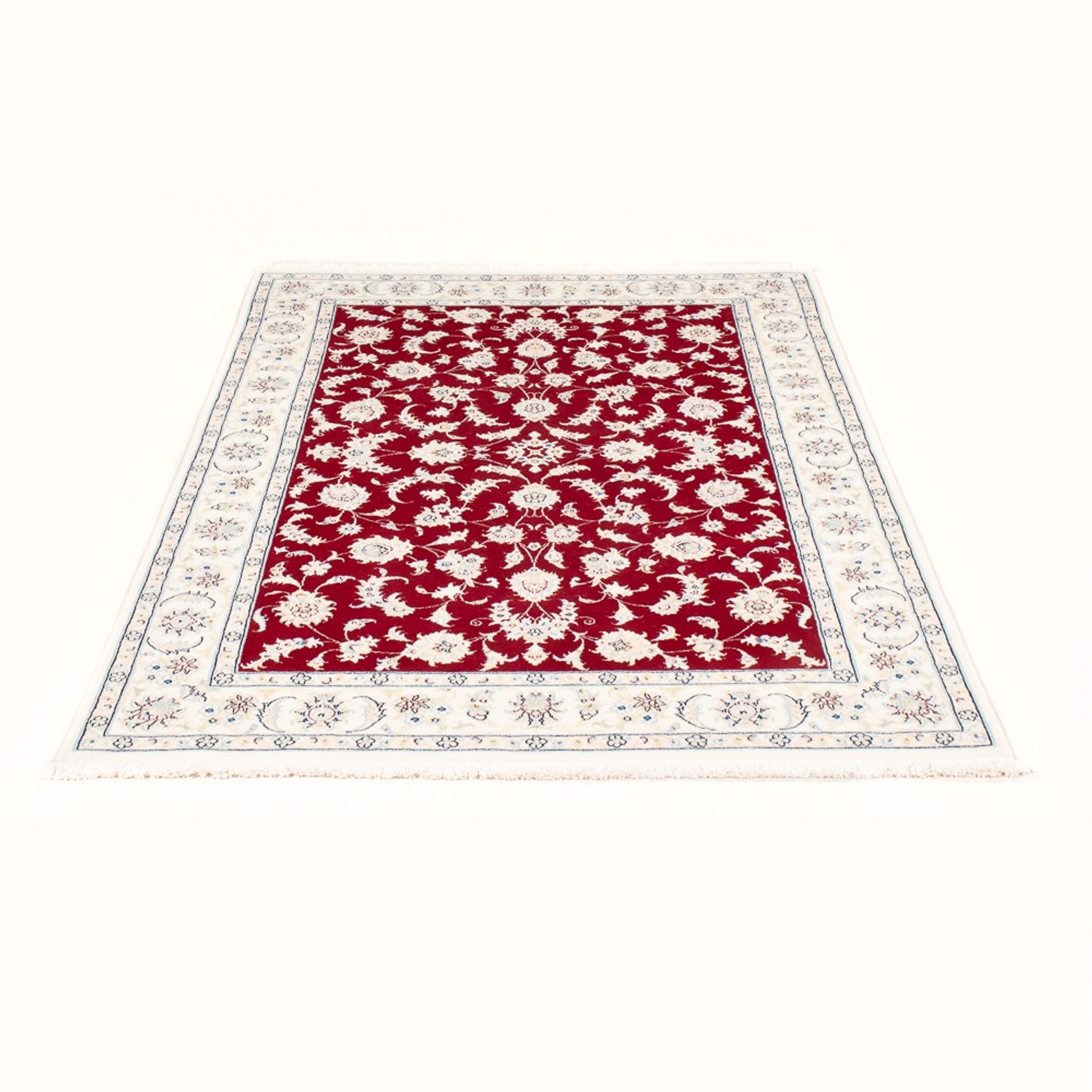 Tapis persan - Nain - Royal - 175 x 117 cm - rouge