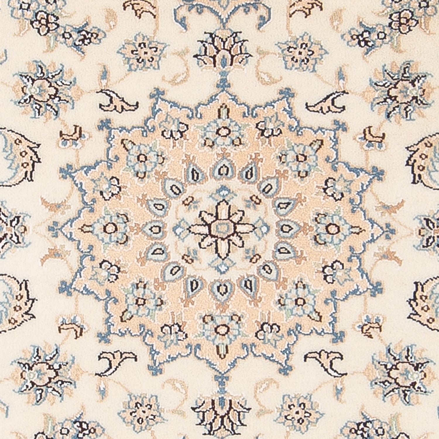 Tapis persan - Nain - Premium - 134 x 75 cm - crème