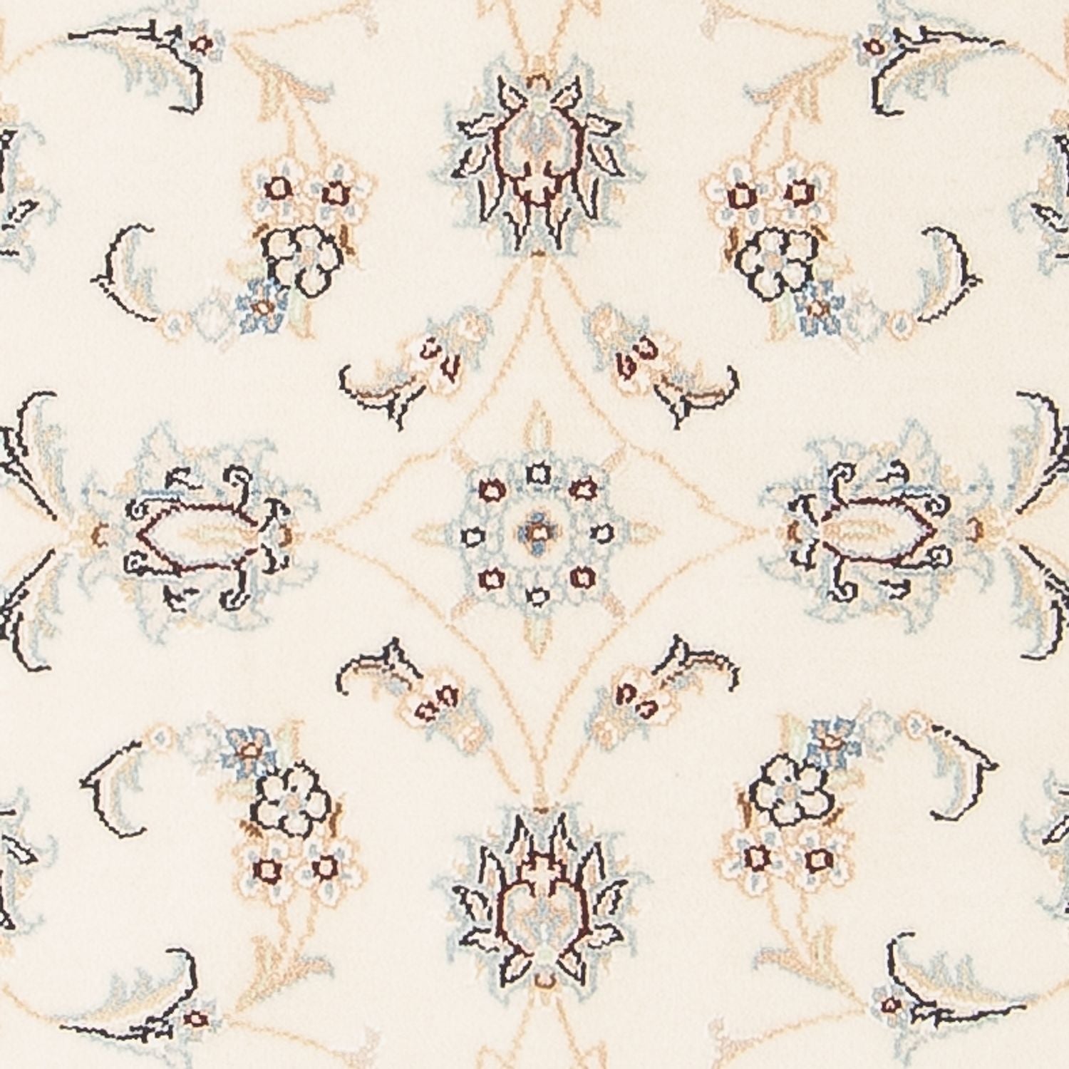 Tapis persan - Nain - Premium - 122 x 80 cm - crème