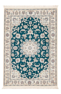Tapis persan - Nain - Premium - 120 x 83 cm - vert
