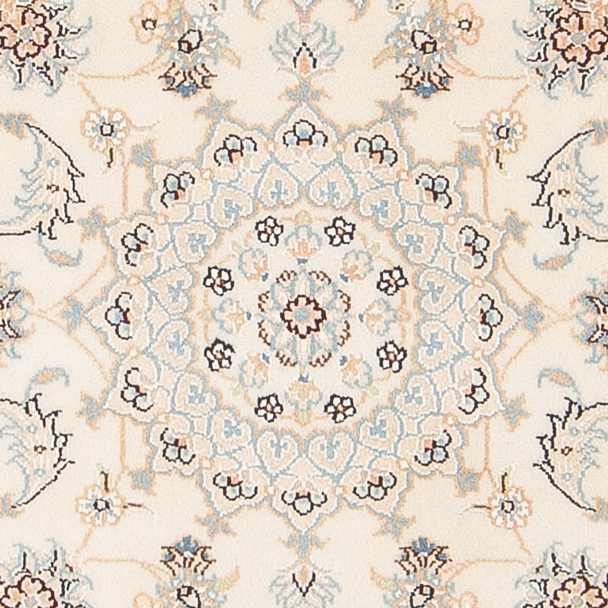 Tapis persan - Nain - Premium - 118 x 82 cm - crème