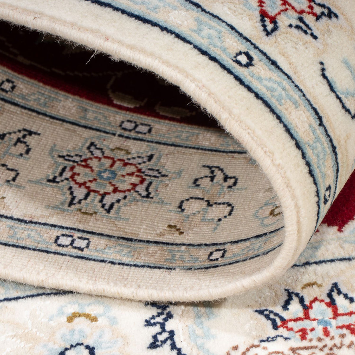 Tapis persan - Nain - Premium - 117 x 80 cm - rouge