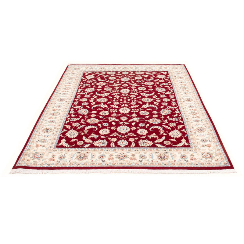 Tapis persan - Tabriz - Royal - 206 x 148 cm - rouge