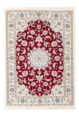 Tapis persan - Nain - Premium - 117 x 80 cm - rouge