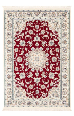 Tapis persan - Nain - Premium - 116 x 80 cm - rouge