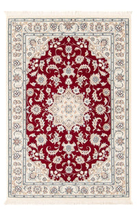 Tapis persan - Nain - Premium - 116 x 80 cm - rouge