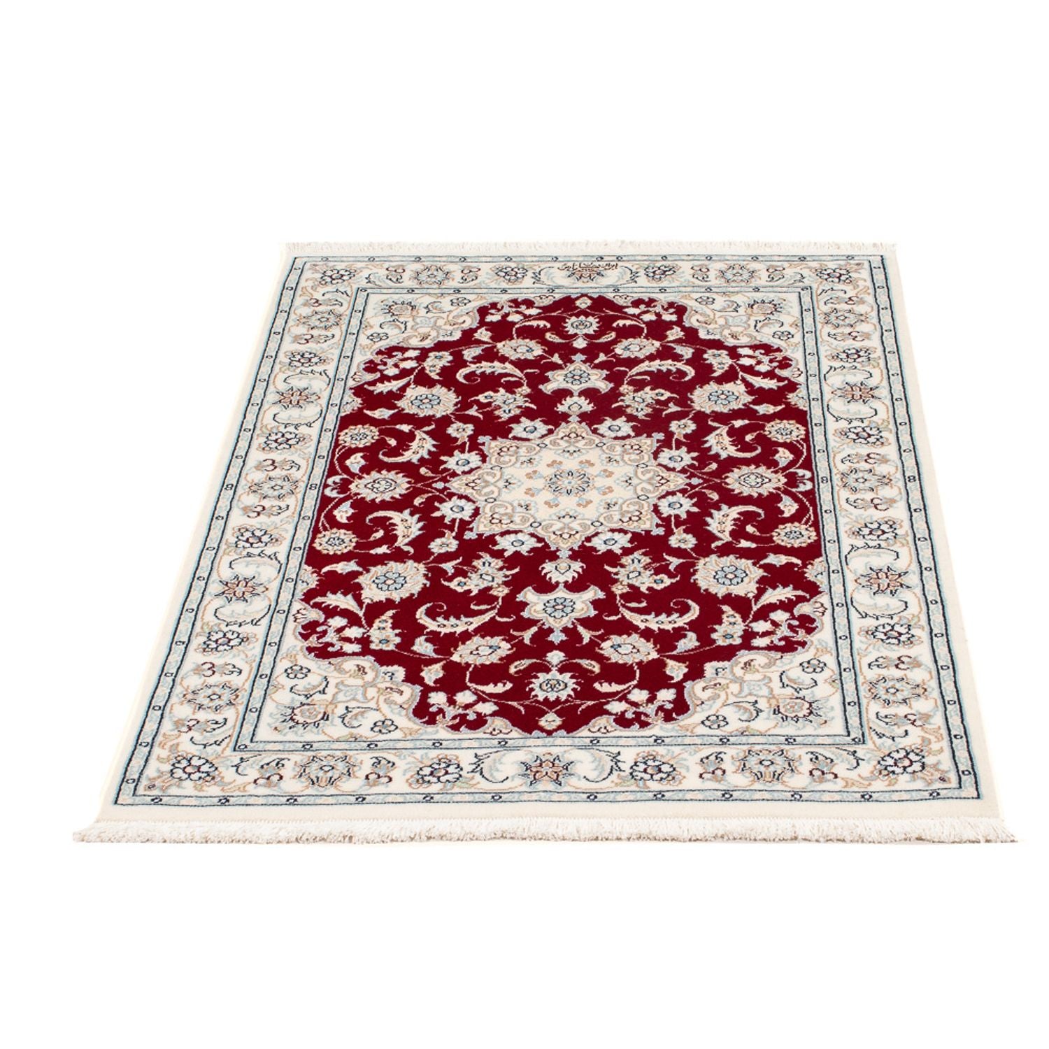 Tapis persan - Nain - Premium - 116 x 80 cm - rouge