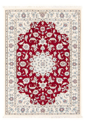 Tapis persan - Nain - Premium - 119 x 80 cm - rouge