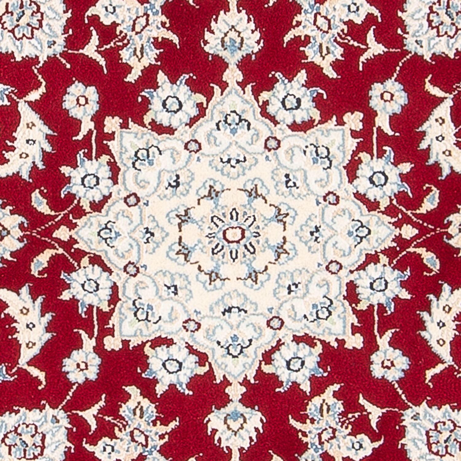 Tapis persan - Nain - Premium - 119 x 80 cm - rouge