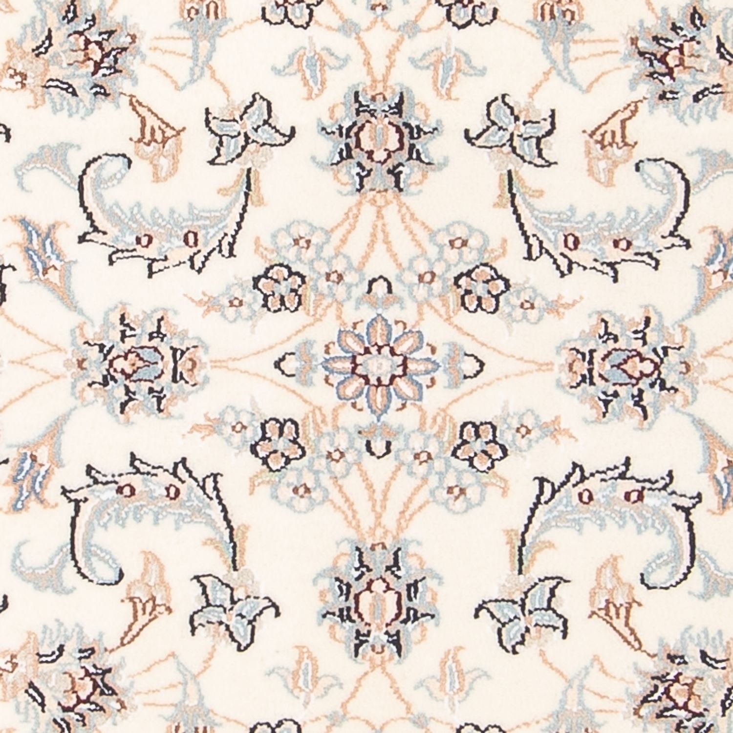 Tapis persan - Nain - Premium - 138 x 73 cm - crème