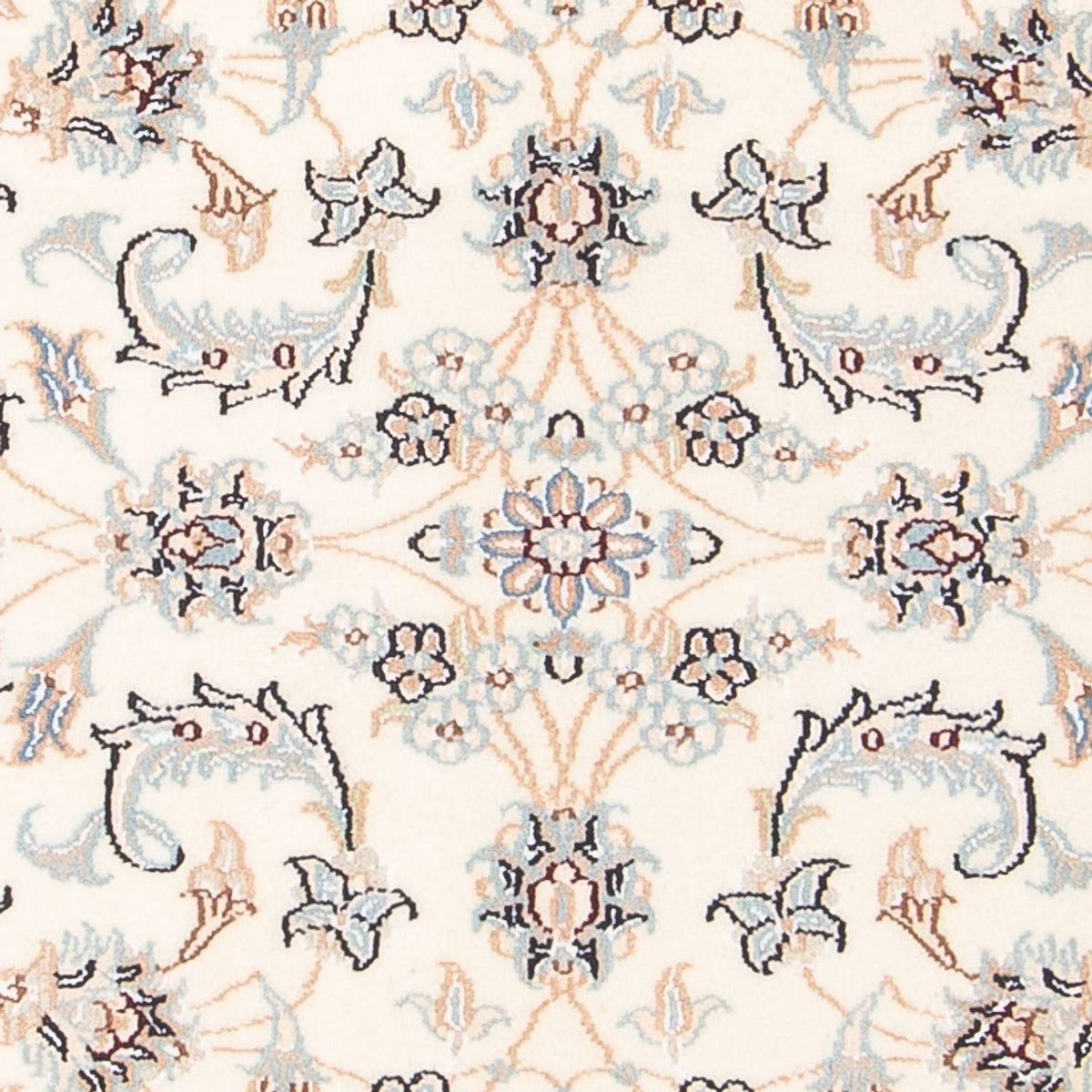 Tapis persan - Nain - Premium - 138 x 73 cm - crème