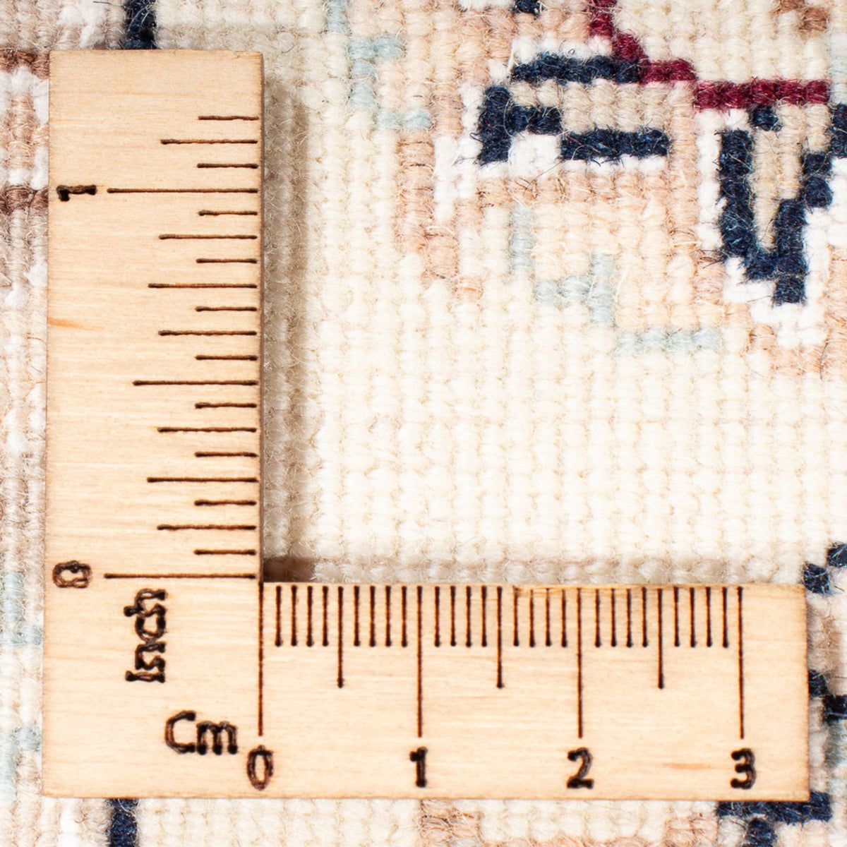 Tapis persan - Nain - Premium - 138 x 73 cm - crème