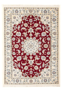 Tapis persan - Nain - Premium - 117 x 81 cm - rouge