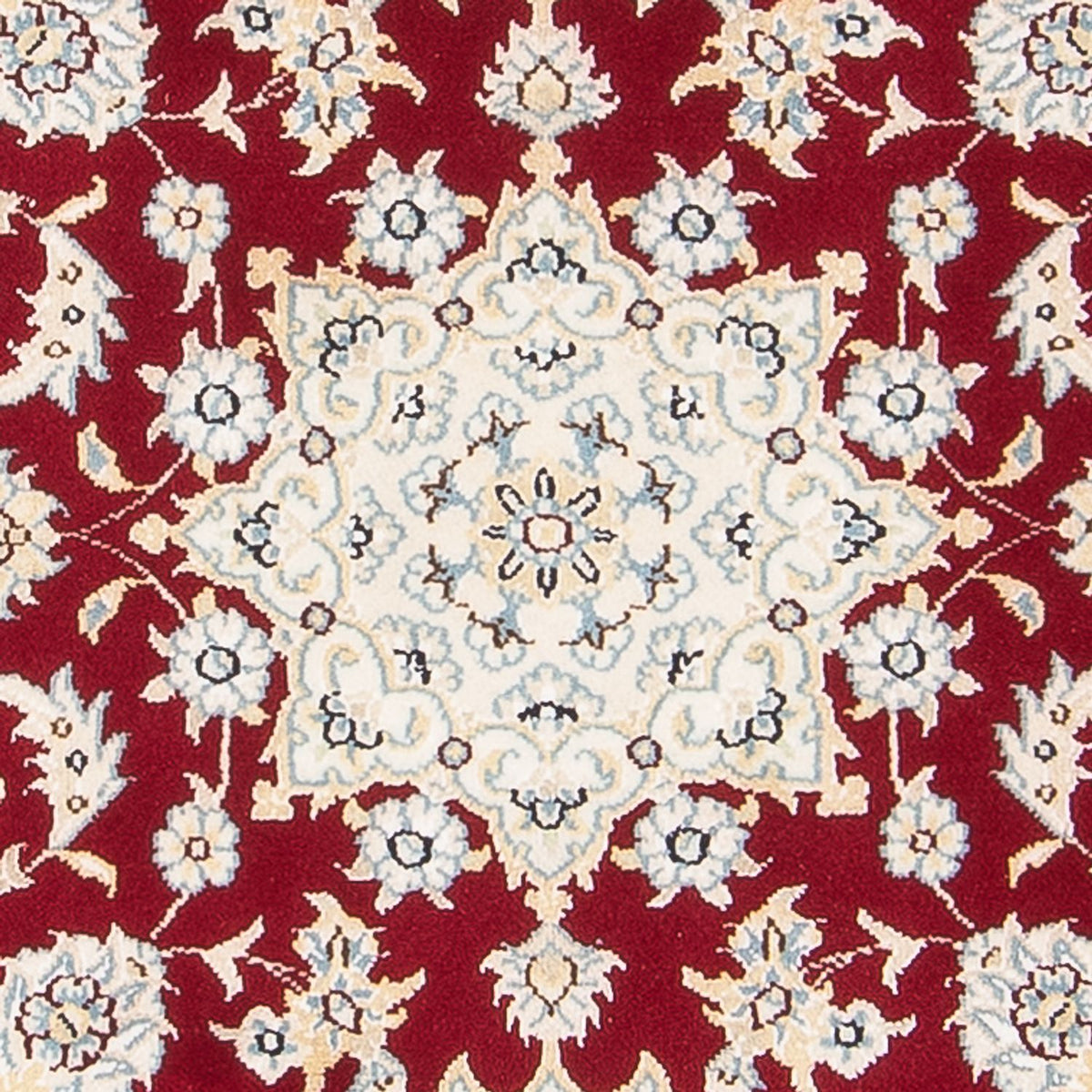 Tapis persan - Nain - Premium - 117 x 81 cm - rouge