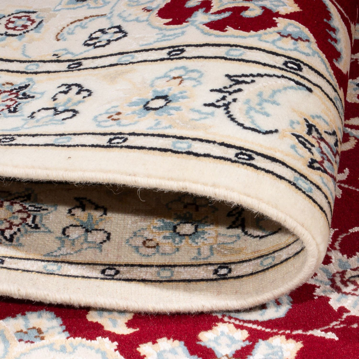 Tapis persan - Nain - Premium - 117 x 81 cm - rouge