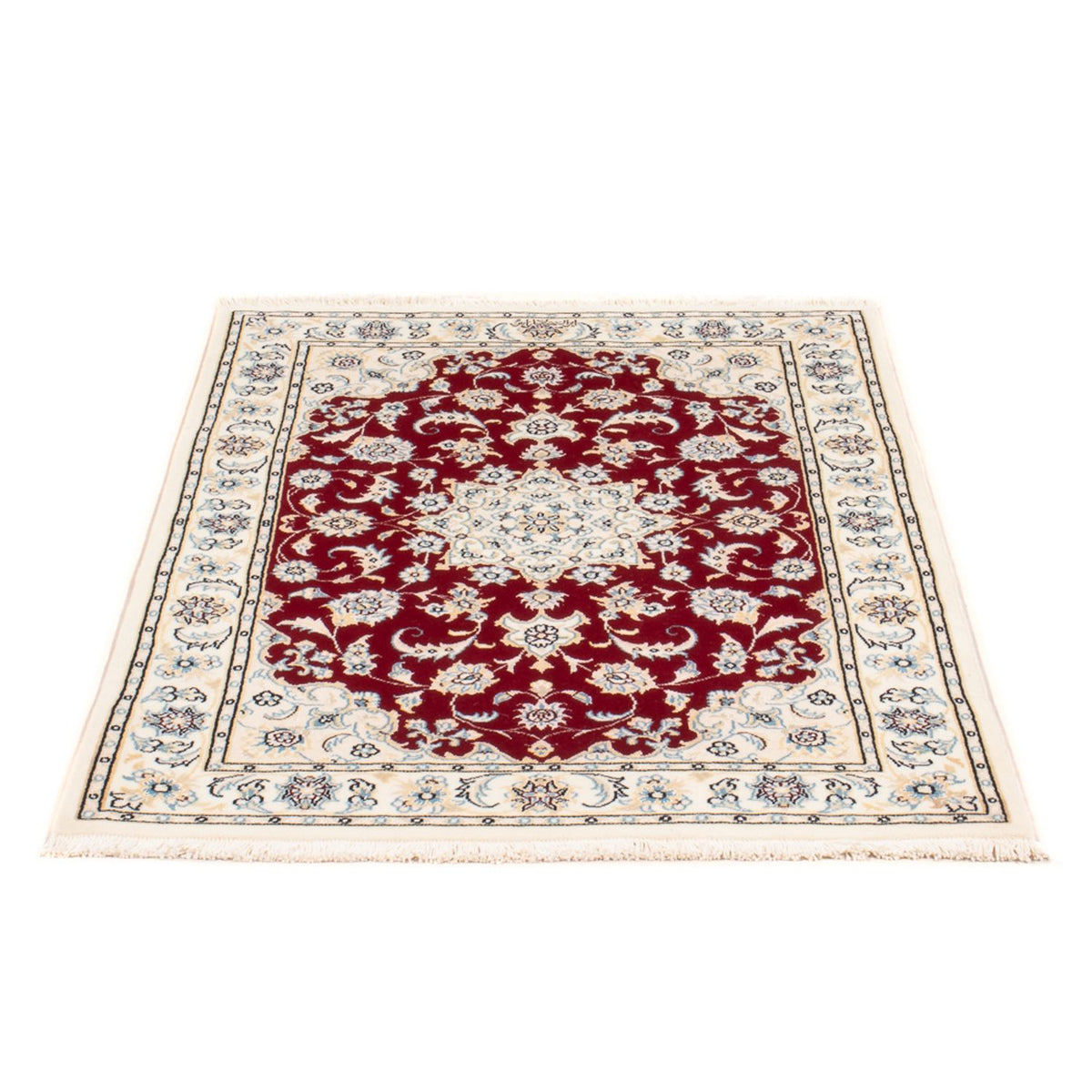 Tapis persan - Nain - Premium - 117 x 81 cm - rouge