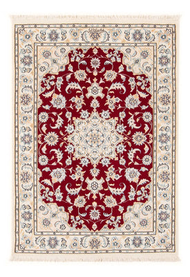 Tapis persan - Nain - Premium - 118 x 80 cm - rouge
