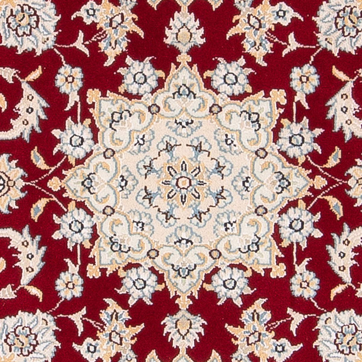 Tapis persan - Nain - Premium - 118 x 80 cm - rouge