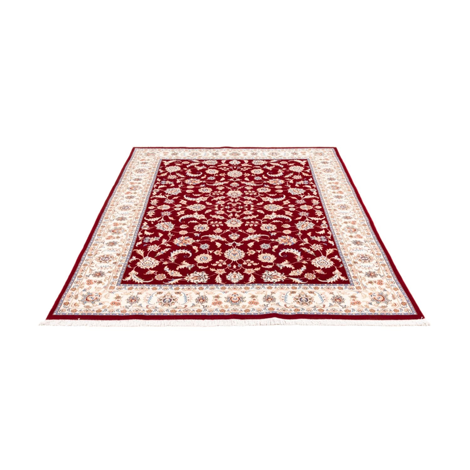Tapis persan - Tabriz - 200 x 149 cm - rouge