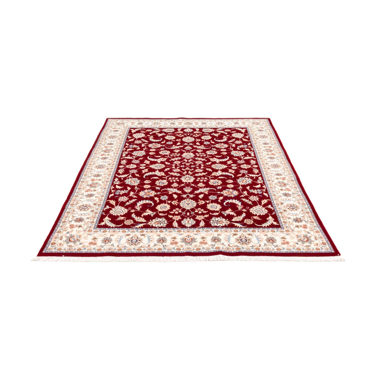Tapis persan - Tabriz - 200 x 149 cm - rouge