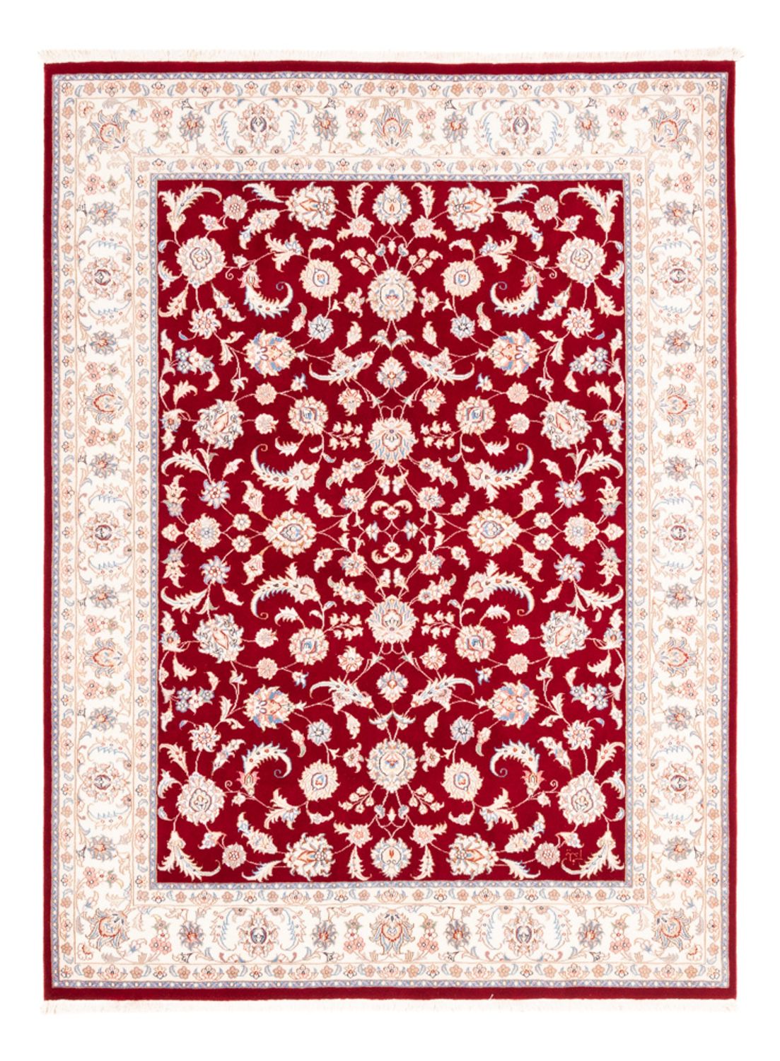 Tapis persan - Tabriz - 200 x 148 cm - rouge