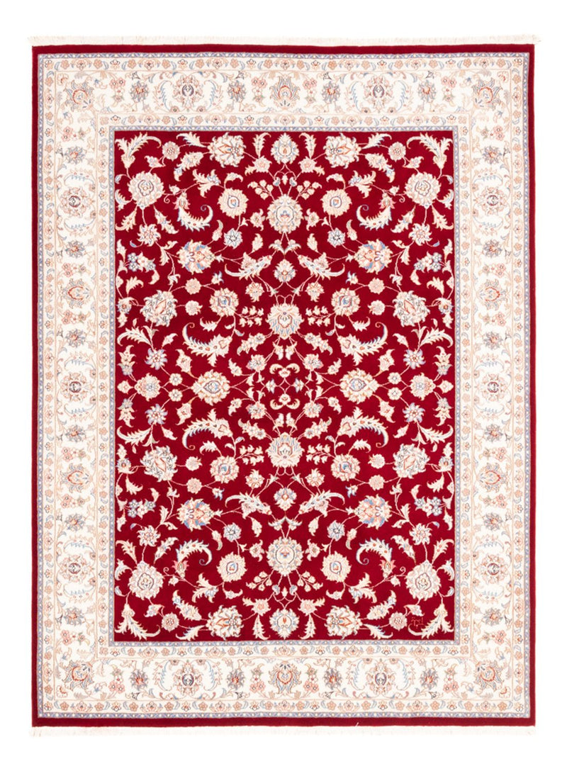 Tapis persan - Tabriz - 200 x 148 cm - rouge