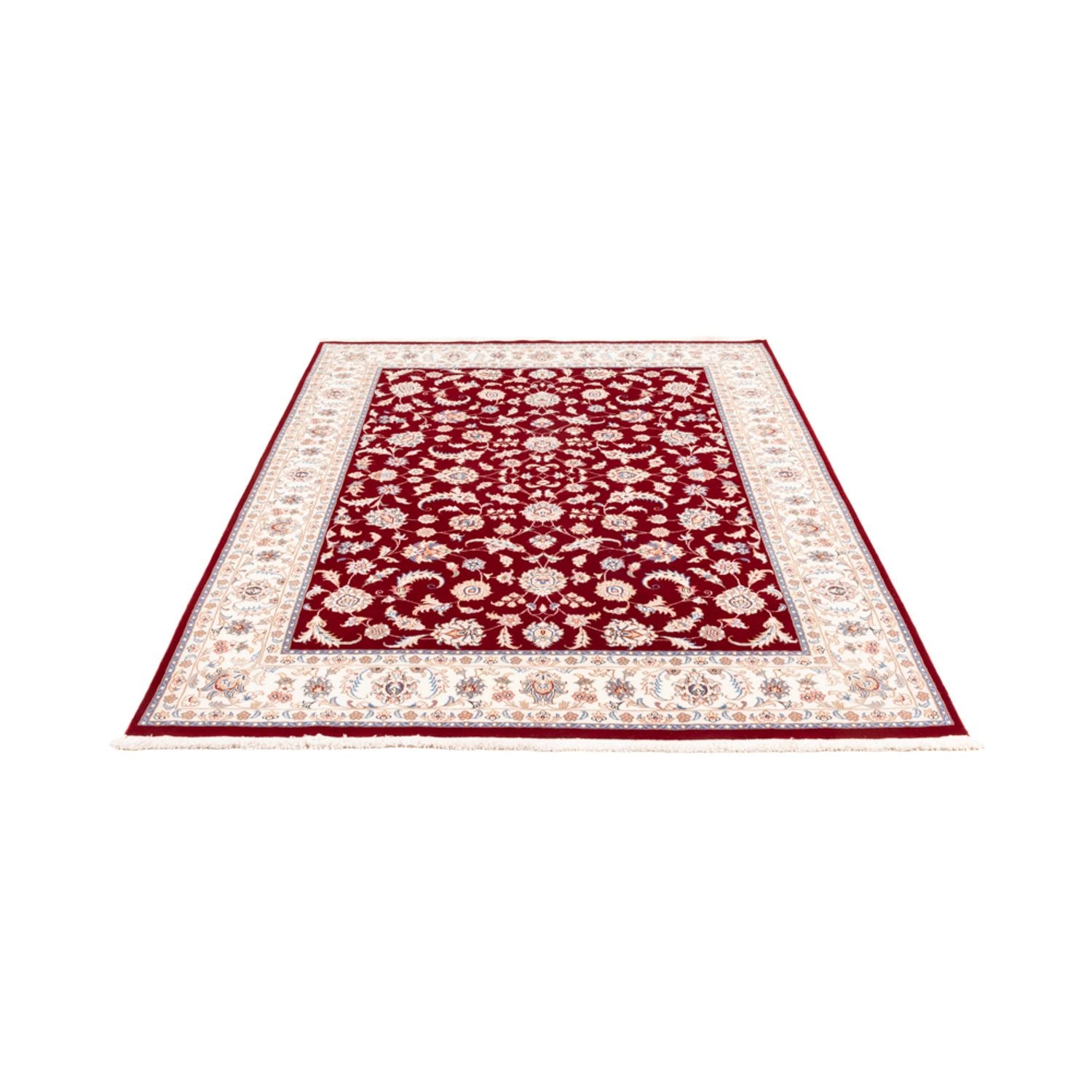 Tapis persan - Tabriz - 200 x 148 cm - rouge