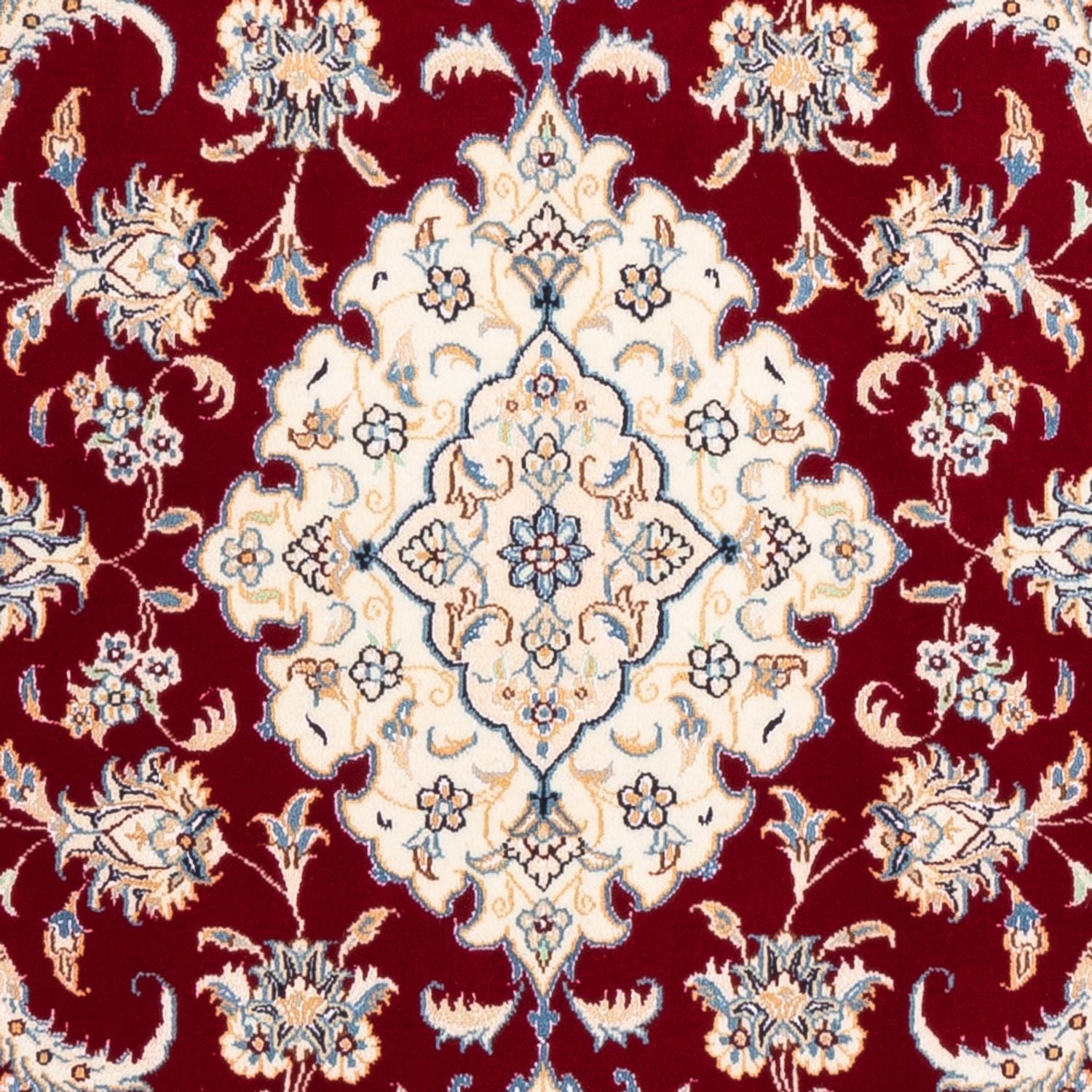 Tapis persan - Nain - Premium - 161 x 107 cm - rouge