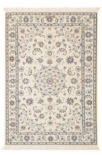 Tapis persan - Nain - Premium - 123 x 82 cm - crème