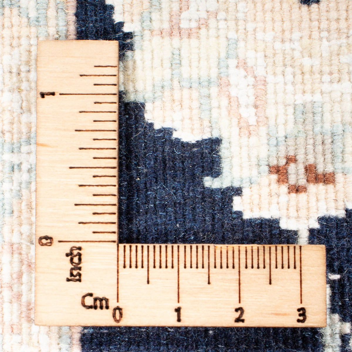 Tapis persan - Nain - Premium - 138 x 75 cm - bleu foncé