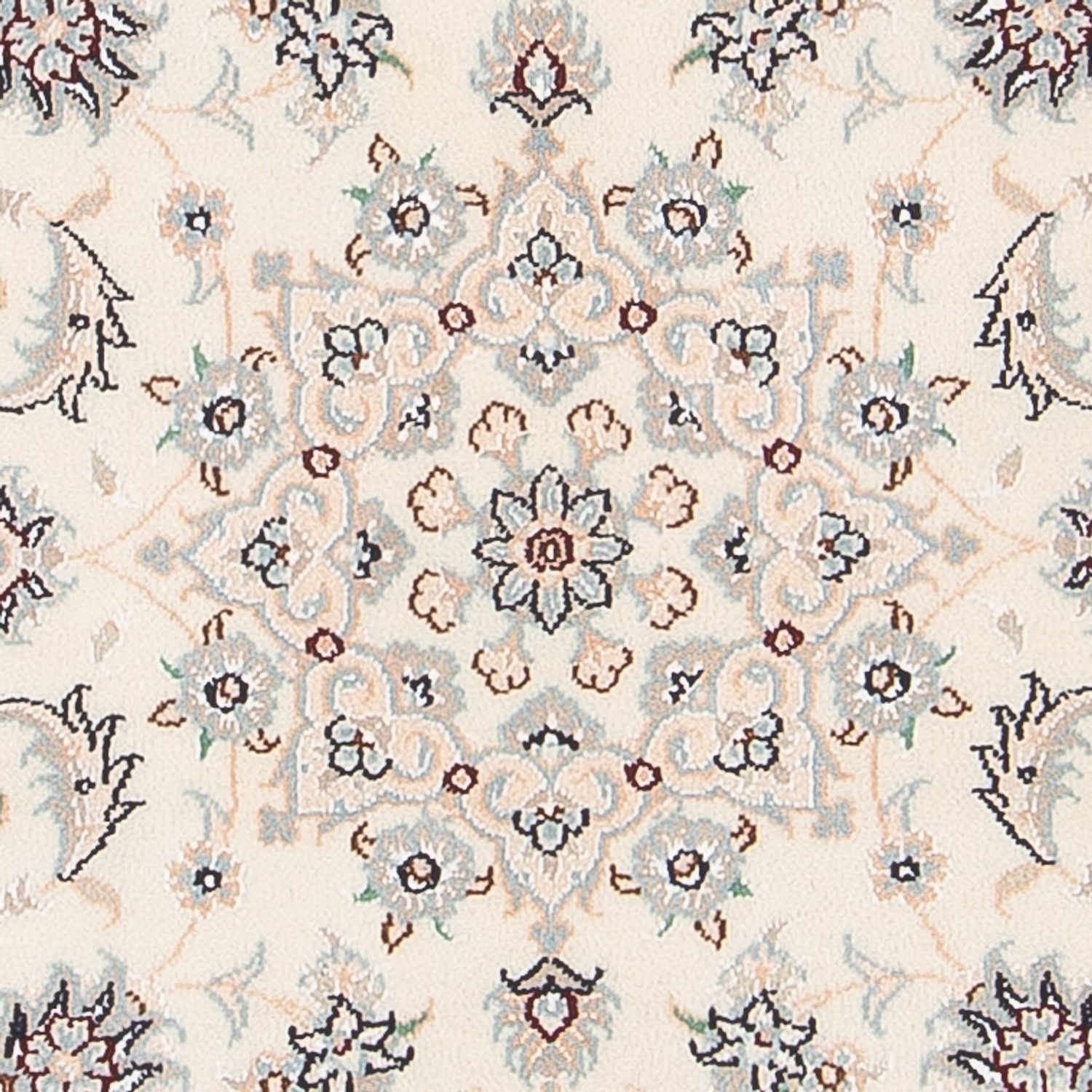 Tapis persan - Nain - Premium - 117 x 78 cm - crème