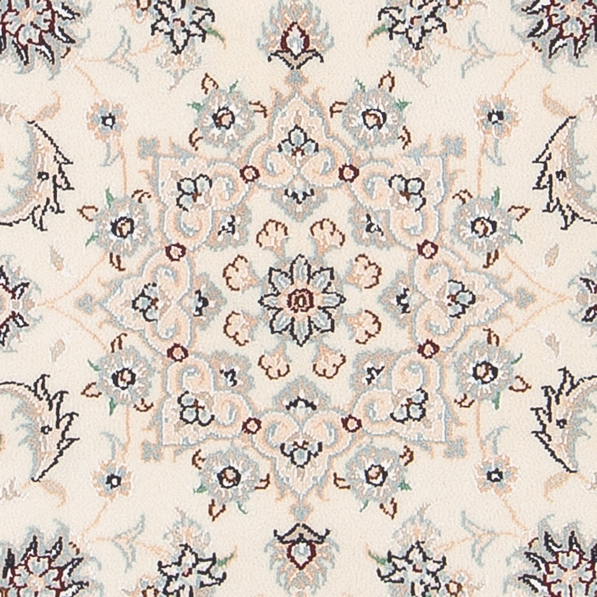 Tapis persan - Nain - Premium - 117 x 78 cm - crème