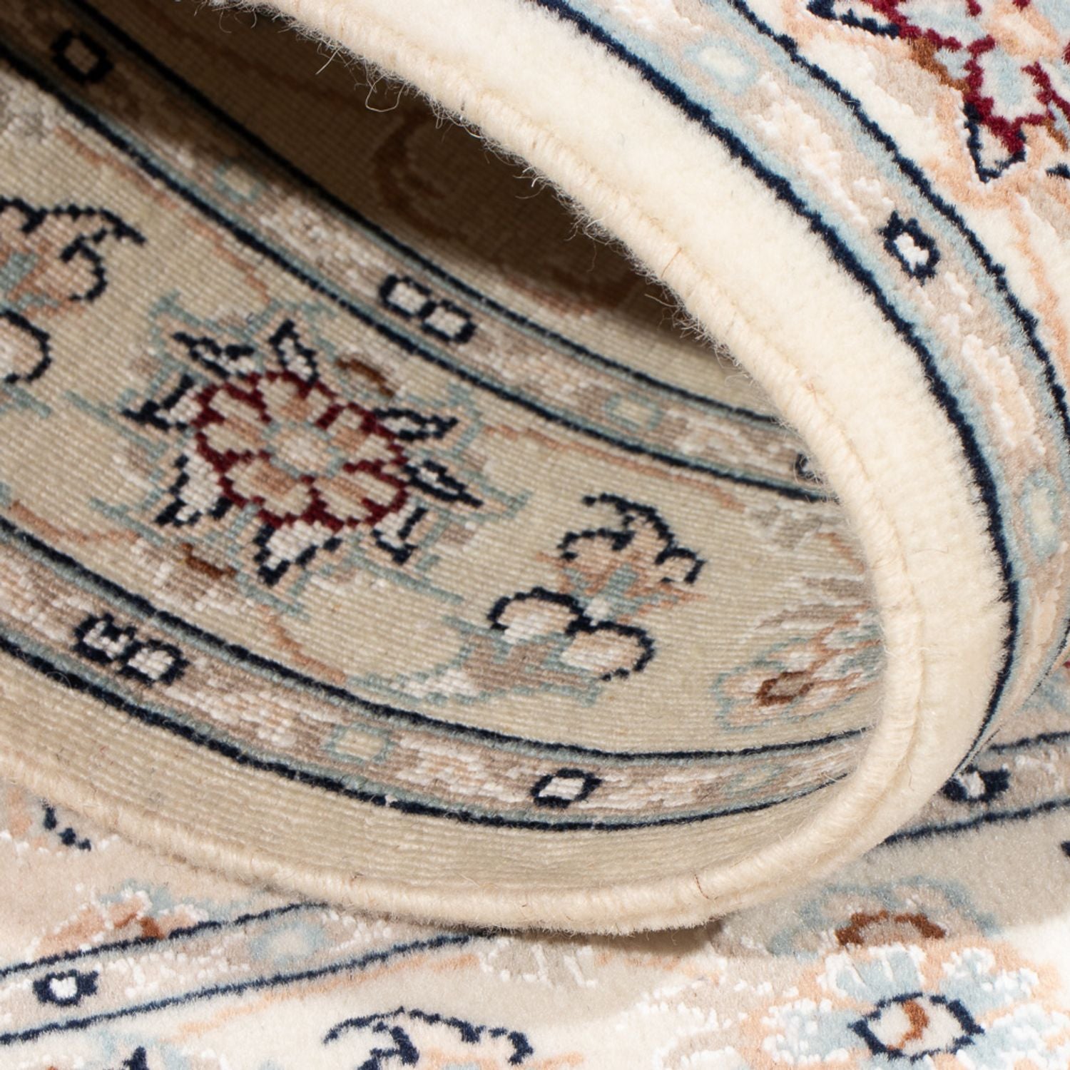 Tapis persan - Nain - Premium - 117 x 78 cm - crème
