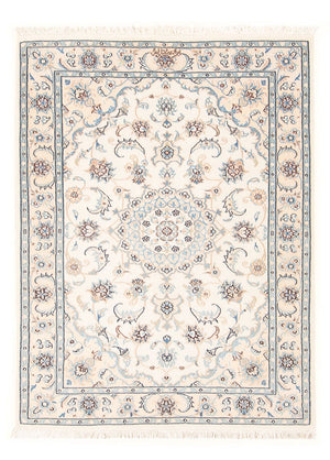 Tapis persan - Nain - Premium - 117 x 80 cm - crème