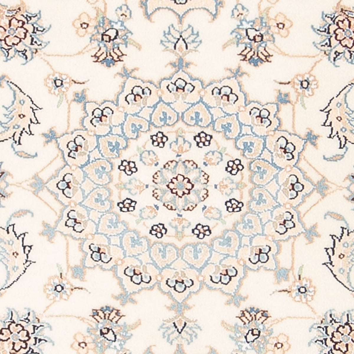 Tapis persan - Nain - Premium - 117 x 80 cm - crème