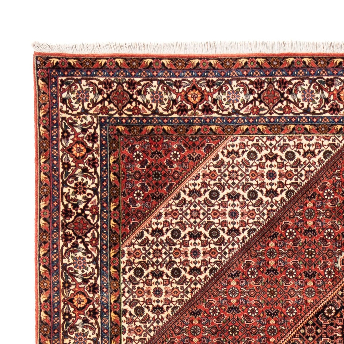 Tapis persan - Bidjar - 235 x 170 cm - rouge