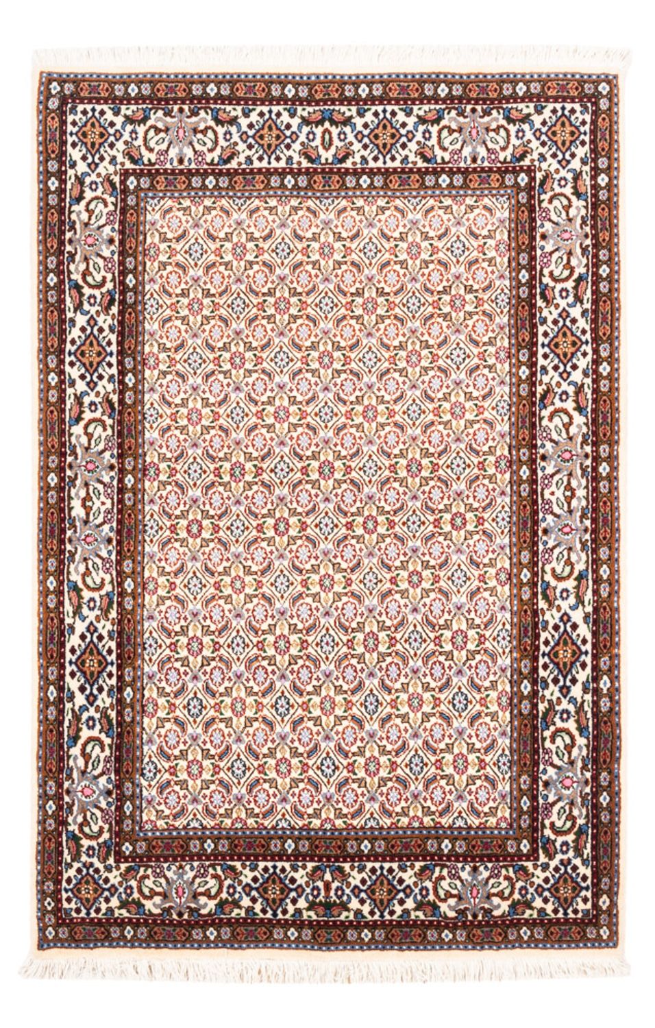 Tapis persan - Classique - 149 x 99 cm - crème