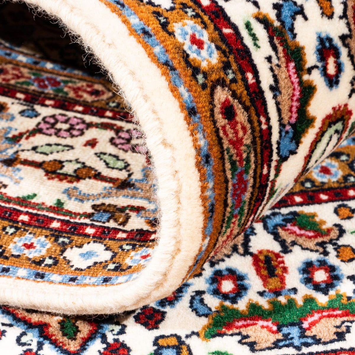 Tapis persan - Classique - 149 x 99 cm - crème