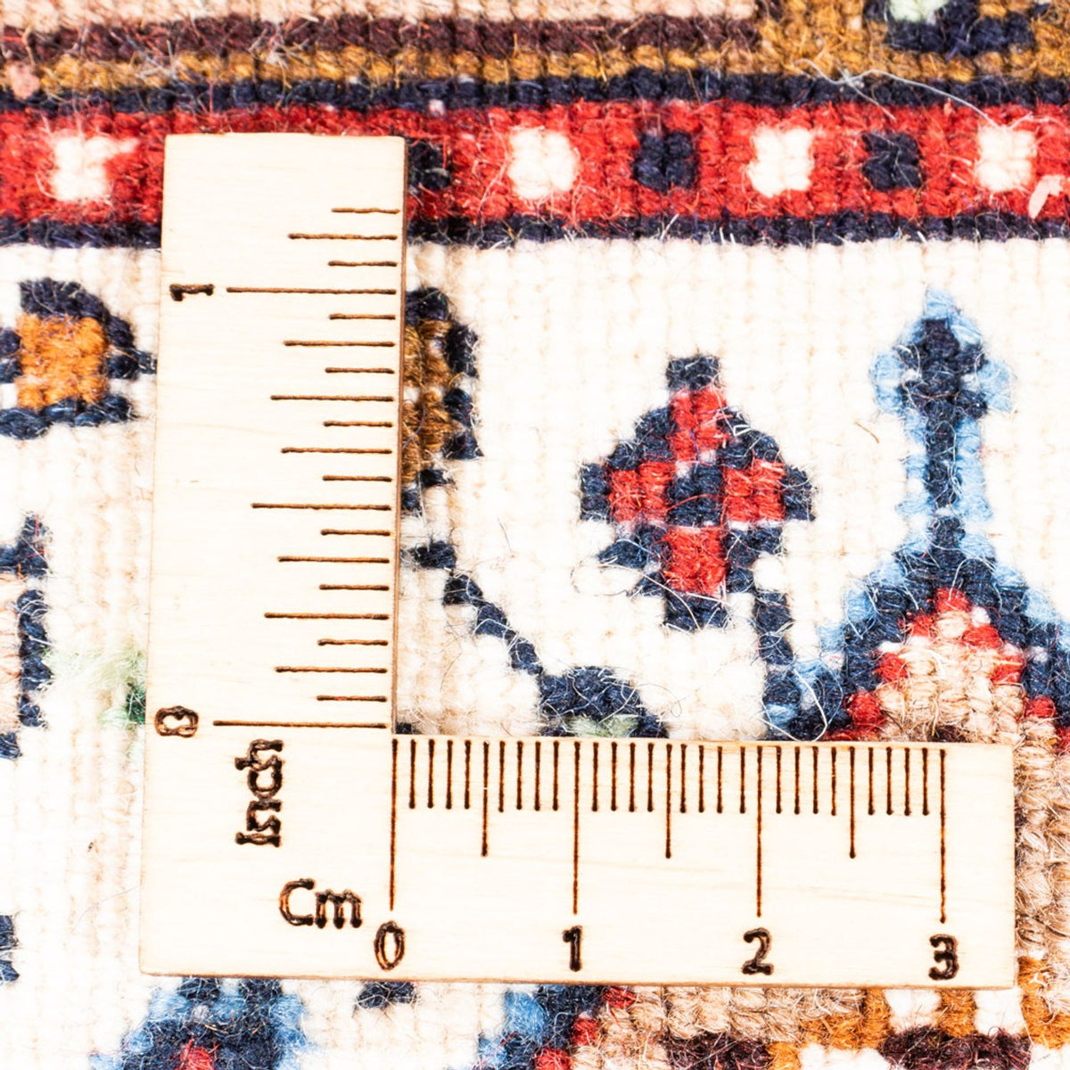 Tapis persan - Classique - 149 x 99 cm - crème