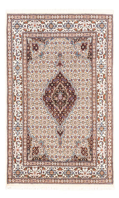 Tapis persan - Classique - 143 x 94 cm - crème
